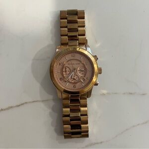 Michael Kors MK8096 Oversized Rose Gold Watch